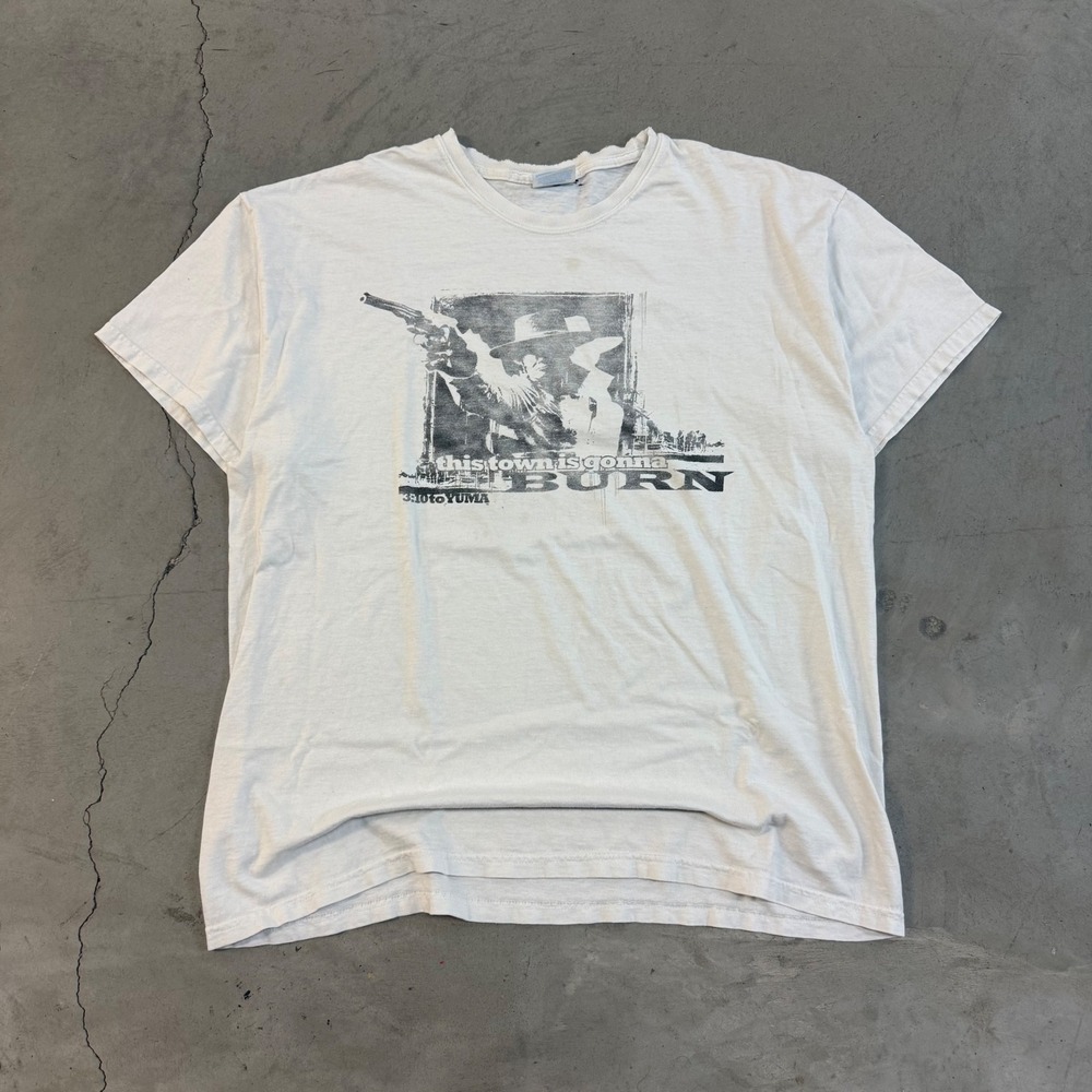 2000s y2k 3:10 to yuma movie promo tee